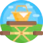 Picnic table icon 64x64