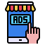 Digital marketing icon 64x64