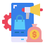 Digital marketing icon 64x64