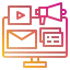 Digital marketing Ikona 64x64