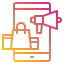 Digital marketing Ikona 64x64