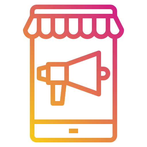 Digital marketing icon