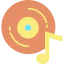 Музыкальный диск иконка 64x64