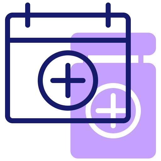 Medical appointment icon