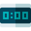 Digital clock biểu tượng 64x64