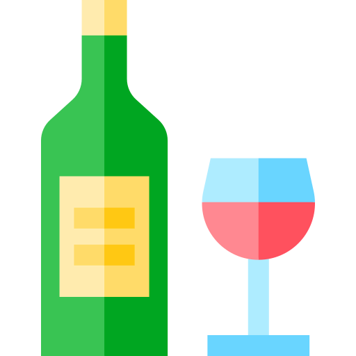 Бутылка вина иконка