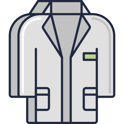 Lab coat icon