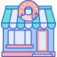 Donut shop icon 64x64