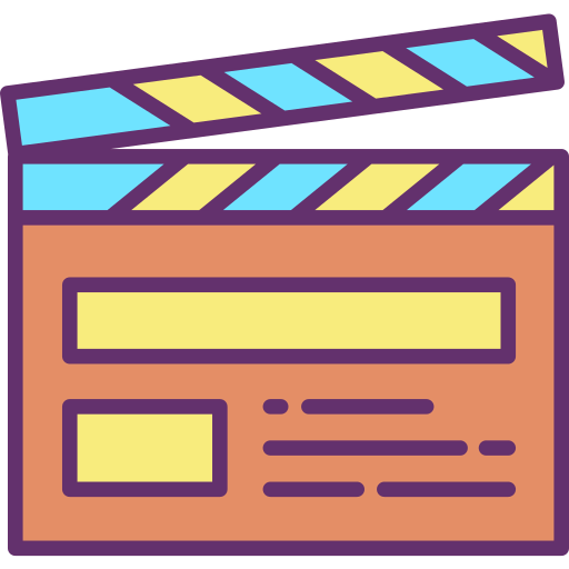 Clapperboard icon