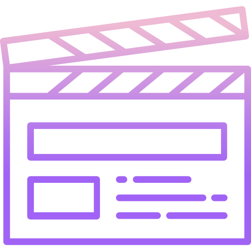 Clapperboard icon