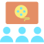 Cinema screen icon 64x64