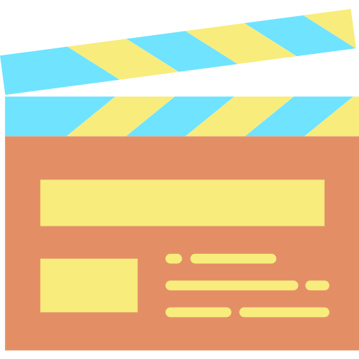 Clapperboard icon