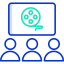 Cinema screen icon 64x64