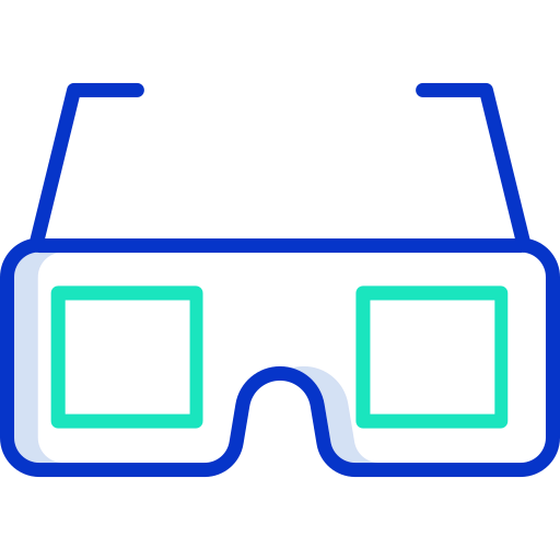3d glasses icon
