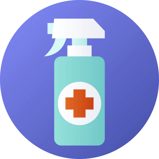 Hand sanitizer icon