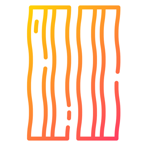 Bacon strips icon
