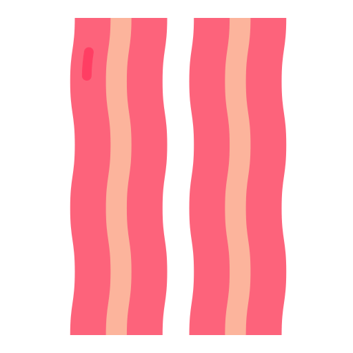 Bacon strips icon