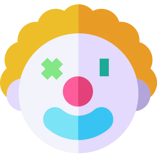 Клоун иконка