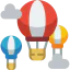 Hot air balloons Symbol 64x64