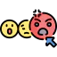 Angry face icon 64x64