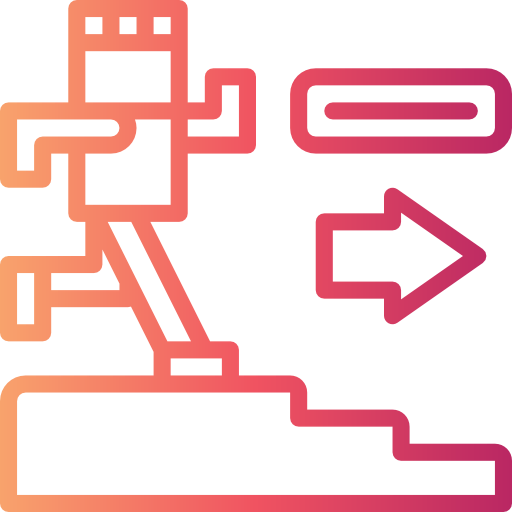 Emergency exit icon