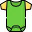Baby clothes icon 64x64
