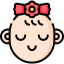 Baby girl icon 64x64