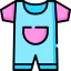 Baby clothes icon 64x64
