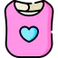 Baby bib icon 64x64
