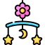 Crib toy icon 64x64