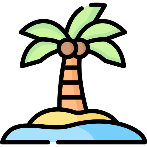 Coconut tree Ikona