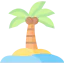 Coconut tree icon 64x64
