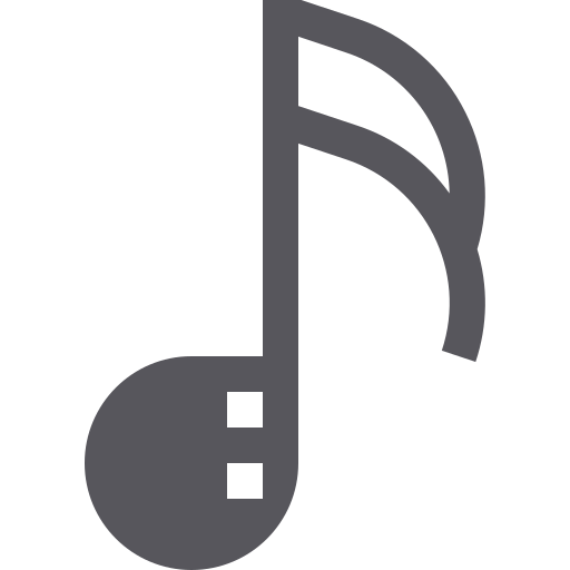 Musical note ícone