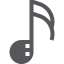 Musical note ícono 64x64