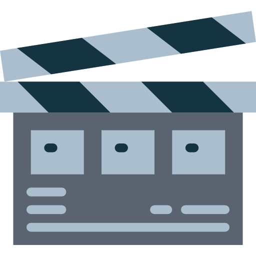 Clapperboard icon