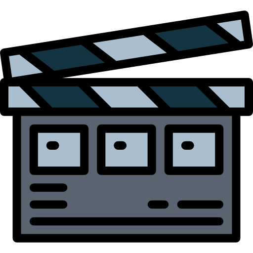 Clapperboard icon