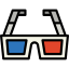 3d glasses Ikona 64x64