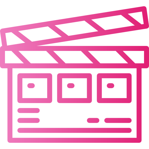 Clapperboard icon