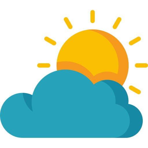 Cloudy day icon