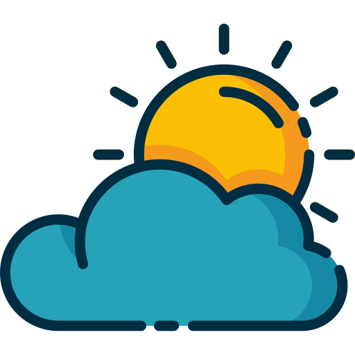 Cloudy day icon