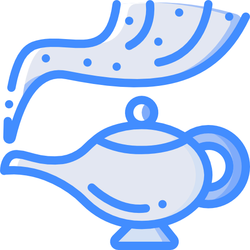 Magic lamp icon