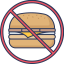 No burger アイコン 64x64