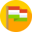 Indian flag icon 64x64