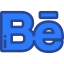 Behance іконка 64x64
