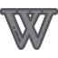 Wikipedia アイコン 64x64