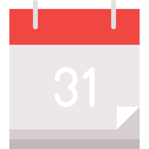 Еженедельный календарь иконка