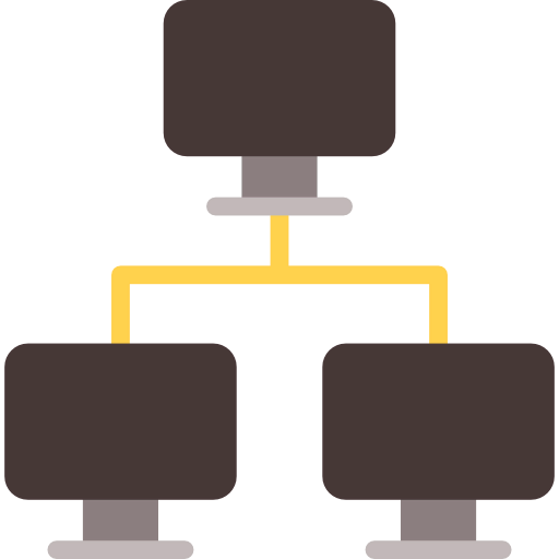 Computer monitor icon