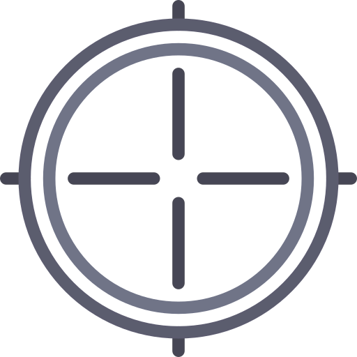 Circular target icon