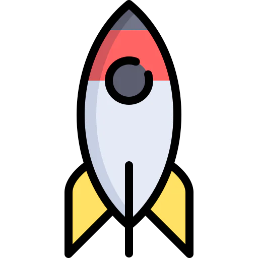 Rocket ship launch іконка
