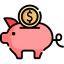 Piggy bank icon 64x64